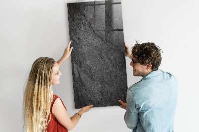 Magnetic Board with Magnets Rock Texture