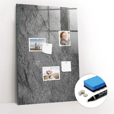 Magnetic writing board Rock Texture