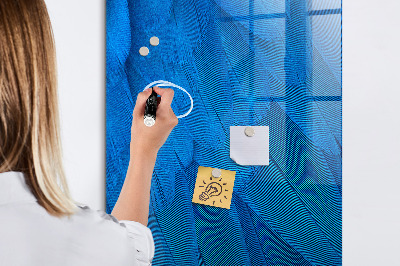 Magnetic writing board Bird Feather