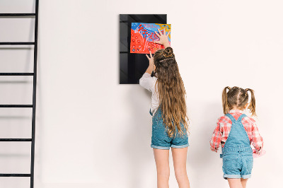 Magnetic Board with Magnets Single Color Canvas