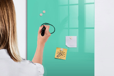Dry erase magnetic board Blue