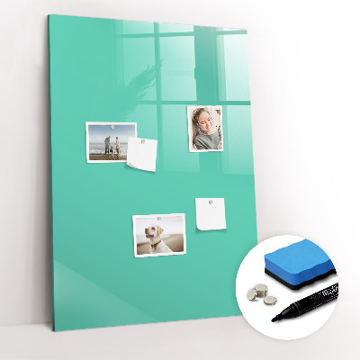 Dry erase magnetic board Blue