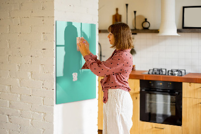 Dry erase magnetic board Blue