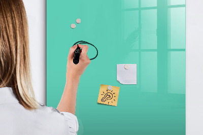 Dry erase magnetic board Blue