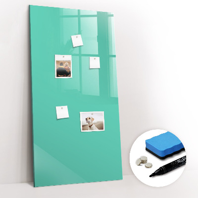 Dry erase magnetic board Blue