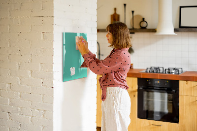Dry erase magnetic board Blue