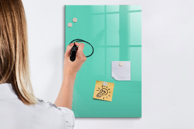 Dry erase magnetic board Blue