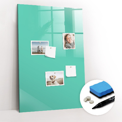 Dry erase magnetic board Blue