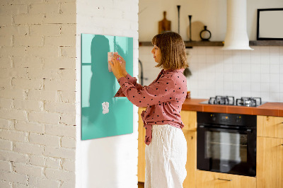 Dry erase magnetic board Blue