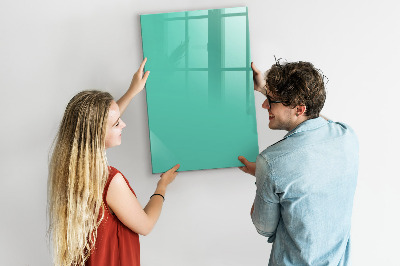 Dry erase magnetic board Blue
