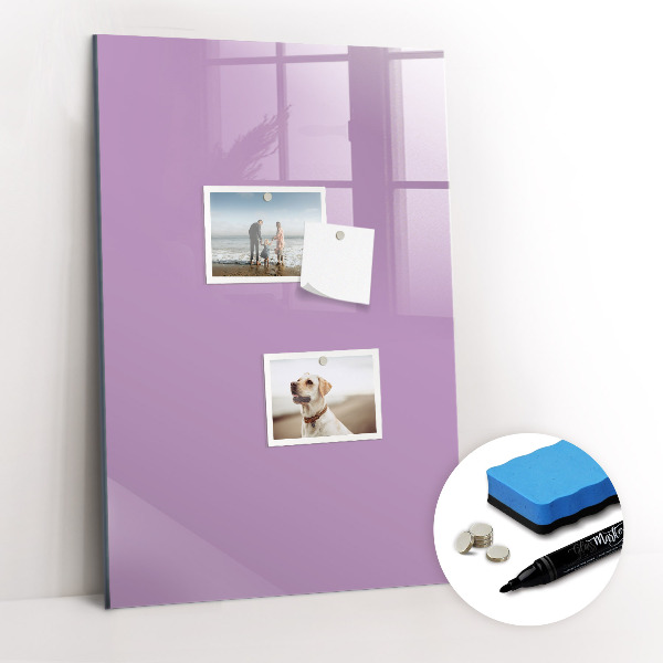 Dry erase board magnetic Light gray