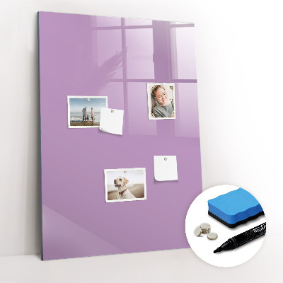 Dry erase board magnetic Light gray