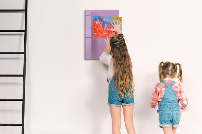 Dry erase board magnetic Light gray