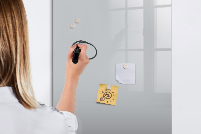 Dry erase magnetic board Beige