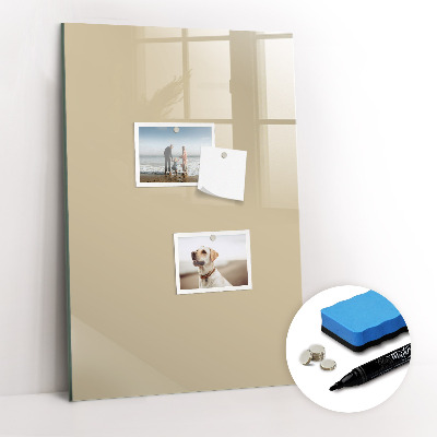 Dry erase board magnetic Cream