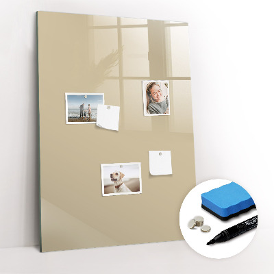 Dry erase board magnetic Cream