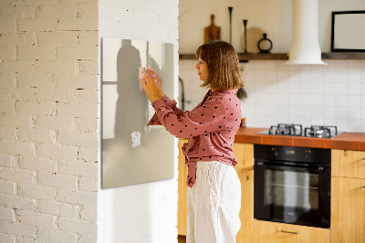Dry erase board magnetic Cream
