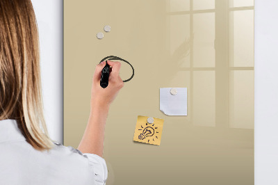 Dry erase board magnetic Cream