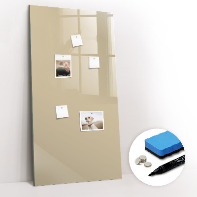 Dry erase board magnetic Cream