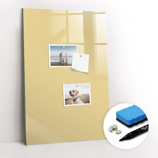 Dry erase magnetic board Dark white