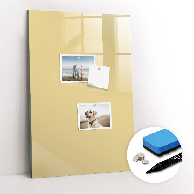 Dry erase magnetic board Dark white