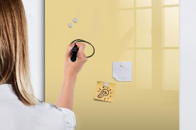 Dry erase magnetic board Dark white