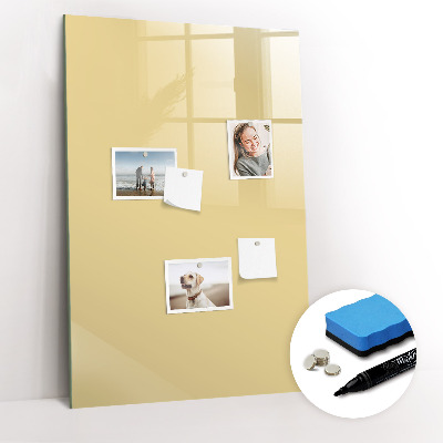 Dry erase magnetic board Dark white