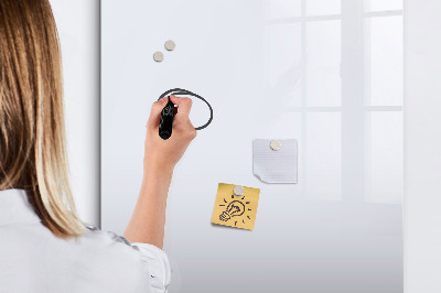 Dry erase board magnetic Orange