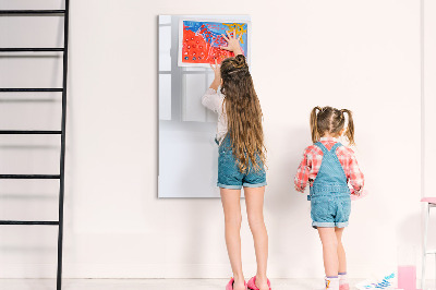 Dry erase board magnetic Orange