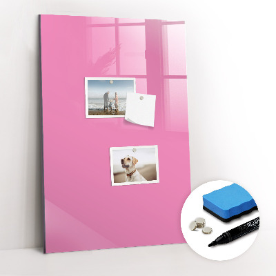 Dry erase board magnetic Light yellow