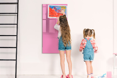 Dry erase board magnetic Light yellow
