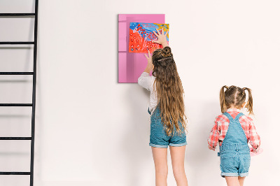 Dry erase board magnetic Light yellow