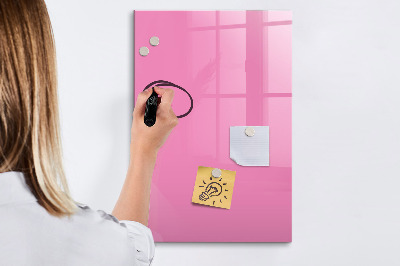 Dry erase board magnetic Light yellow