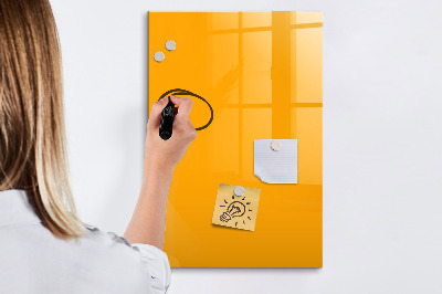 Magnetic drawing board Farbe: goldgelb