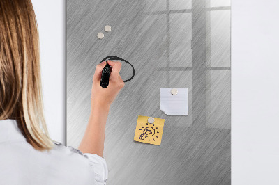 Dry erase board magnetic Metal flash