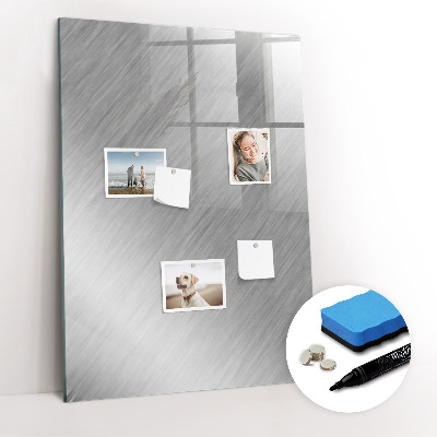 Dry erase board magnetic Metal flash