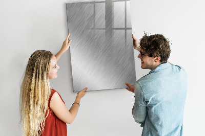 Dry erase board magnetic Metal flash