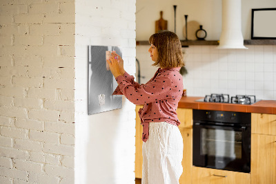 Magnetic board with marker Metal flash