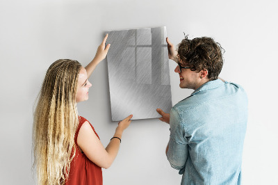 Dry erase board magnetic Metal flash