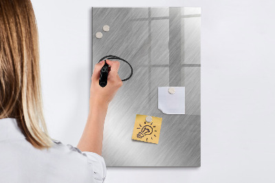Dry erase board magnetic Metal flash