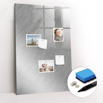 Dry erase board magnetic Metal flash