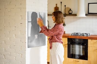 Dry erase board magnetic Metal flash