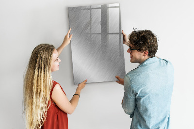 Dry erase board magnetic Metal flash
