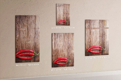 Dry erase board magnetic Pepper on board
