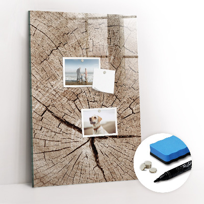 Dry erase board magnetic Tree cross section