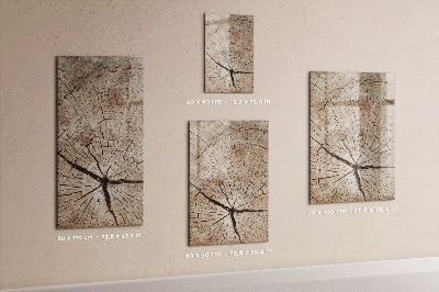 Dry erase board magnetic Tree cross section