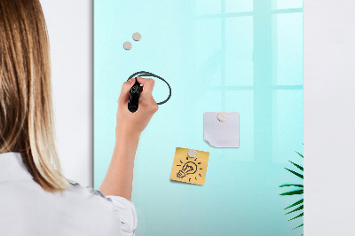 Dry erase magnetic board Tropical leaves