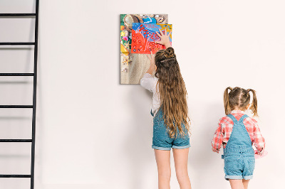 Magnetic writing board Sandy beach