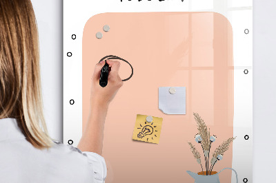 Dry erase board magnetic To-do list
