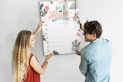 Dry erase board magnetic Decorative list